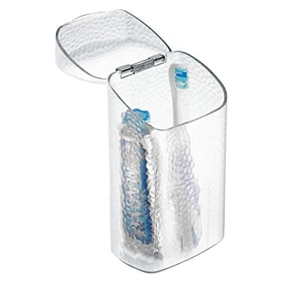 iHome Other - Clear Rain Toothbrush Storage Holder with Lid